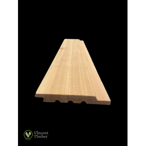 19mm x 142mm Canadian Douglas Fir 85/15 Grade Horizontal Half Lap Cladding KD